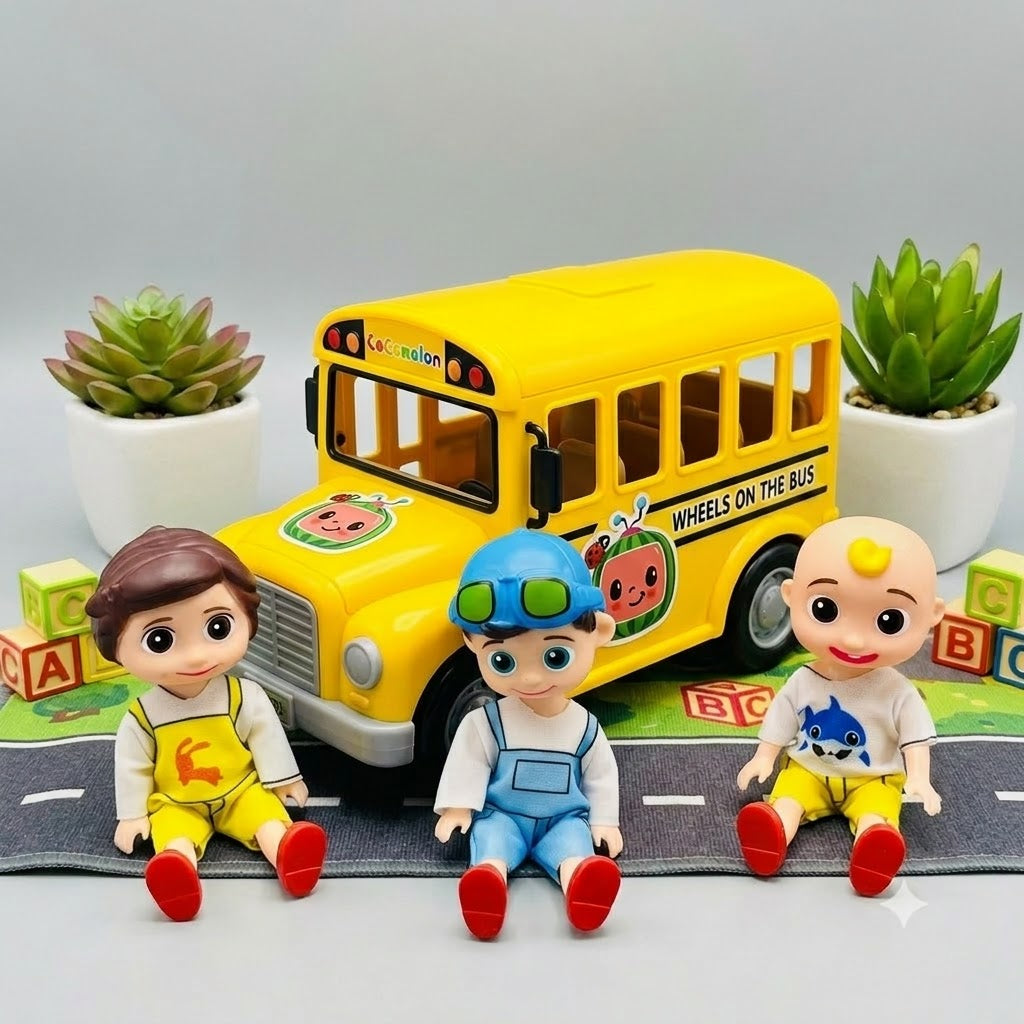 CoComelon 6 Figures Box for Kids – Premium Quality Action Figure Set