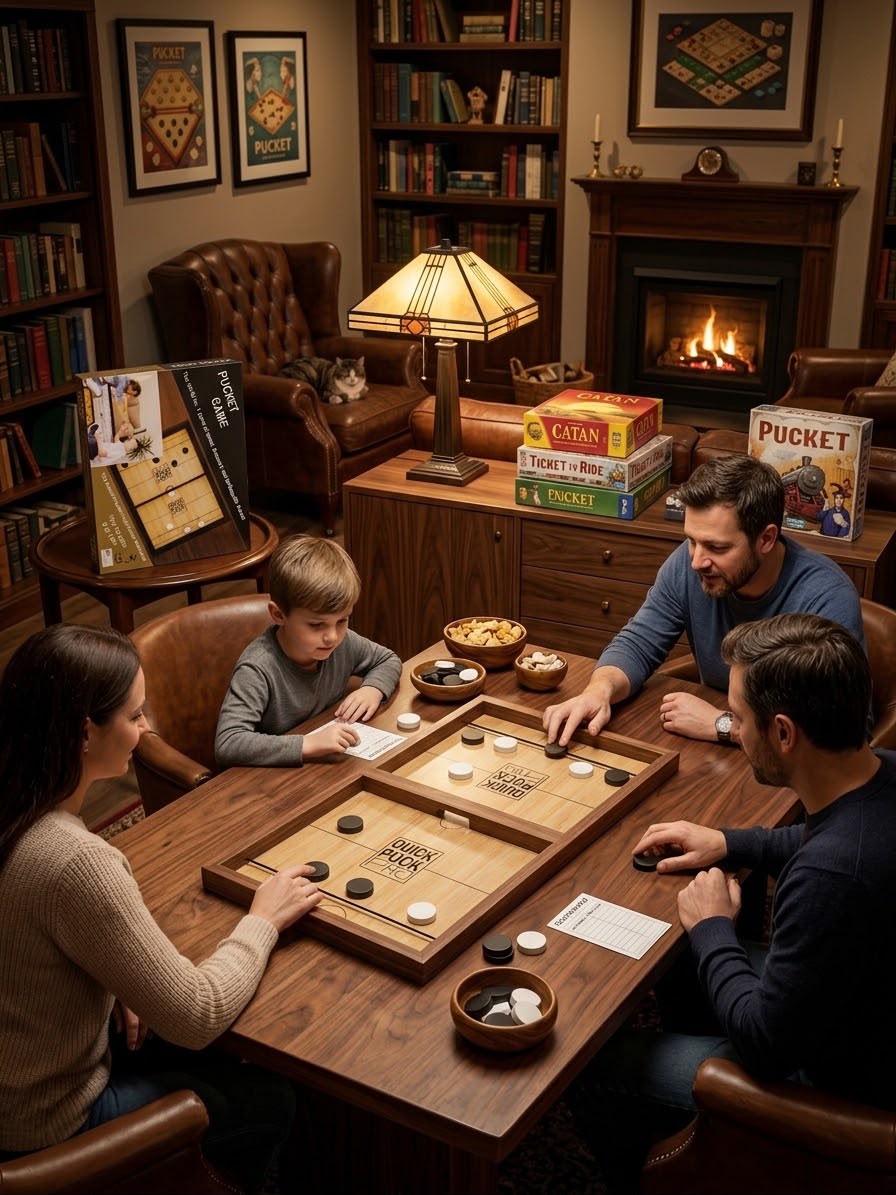 Premium Wooden Pucket Game β Indoor Fun for Kids & Adults