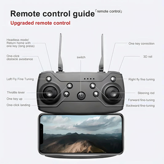 E99 Pro Foldable Camera Drone