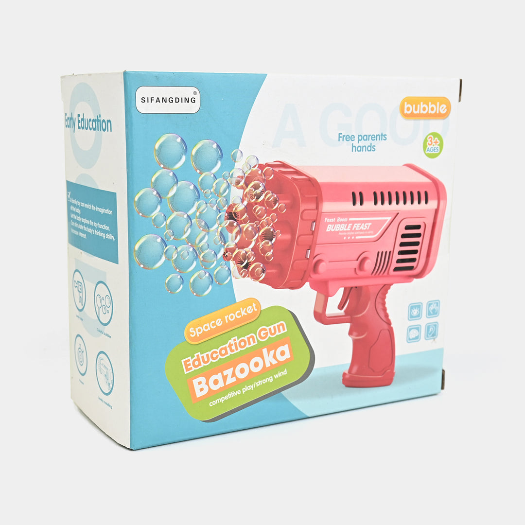 Electric Bazooka Bubble Gun – Nonstop Bubbles, Nonstop Fun