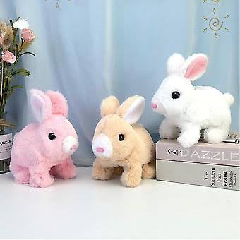 Cute Stuffed Rabbit with Chu-Chu Sound – Soft Baby Toy