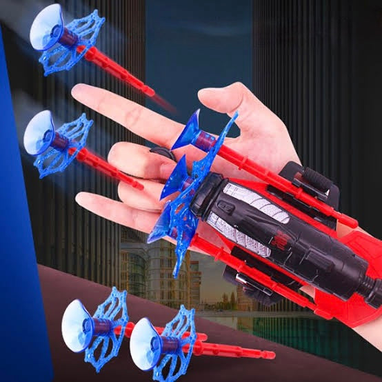 Spider-Man Web Shooter Toy – Wrist Launcher for Kids