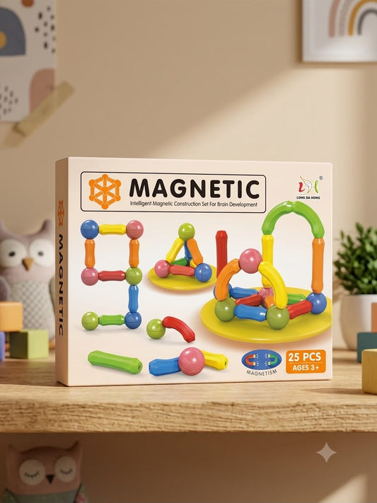 Intelligent Magnetic Construction Blocks Set