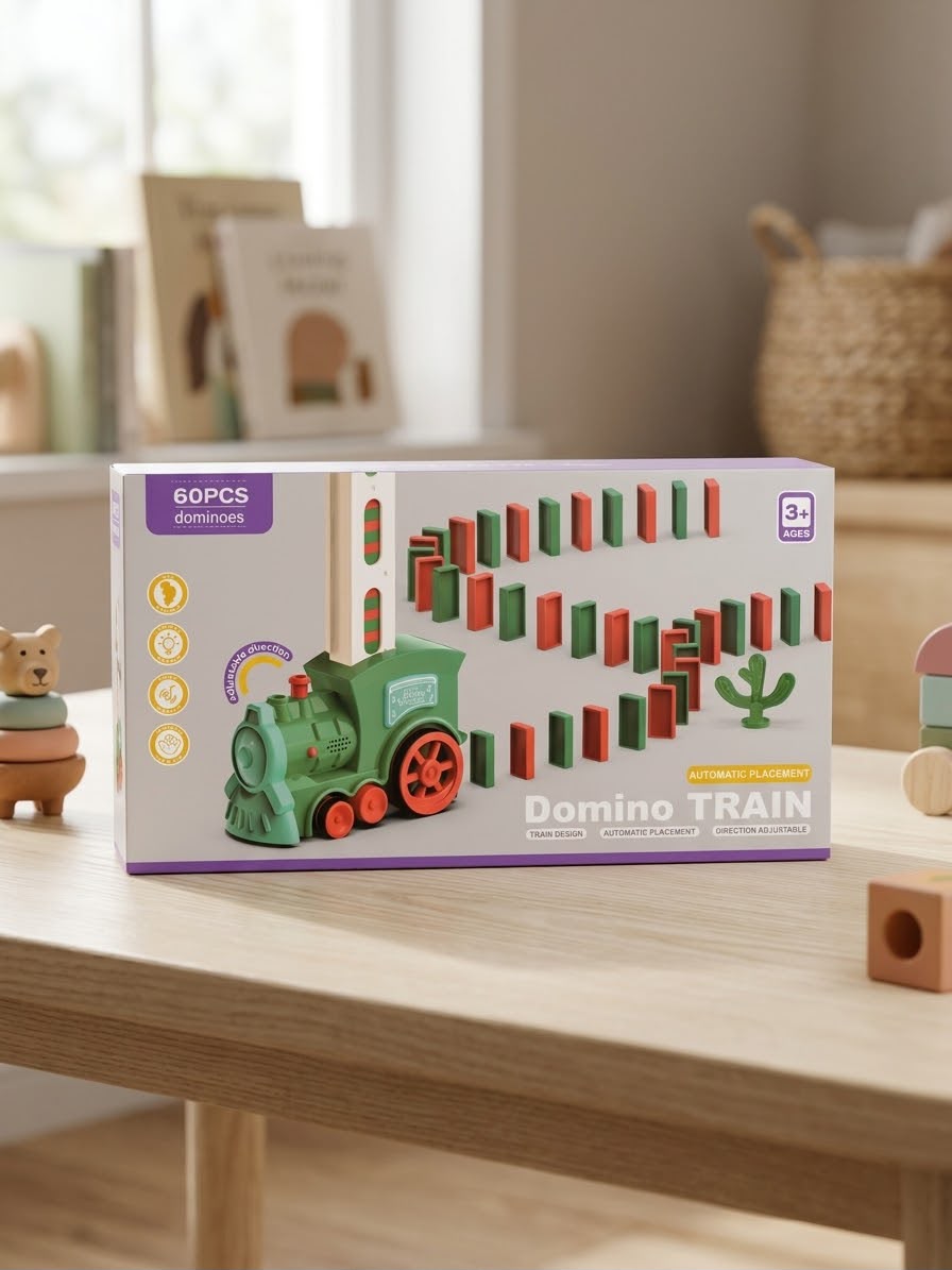 Domino Train – Fun & Engaging Activity Toy