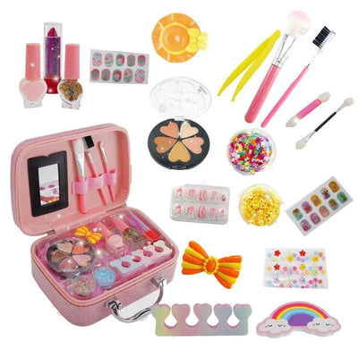 Girls Real Makeup Kit – Zipper Cosmetic