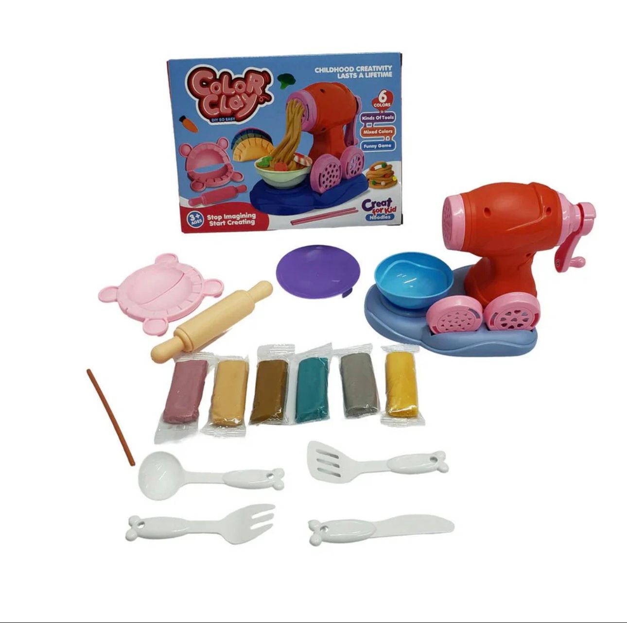 Noodles Clay Machine Set | Kids Creativity Toy