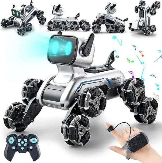 8WD Hand Gesture & Remote Control Robot Dog