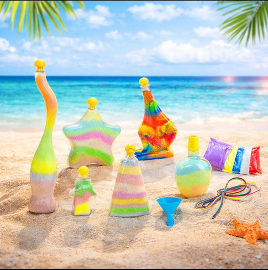 3 Design Sand Art Kit (Craft Kit)For Kids