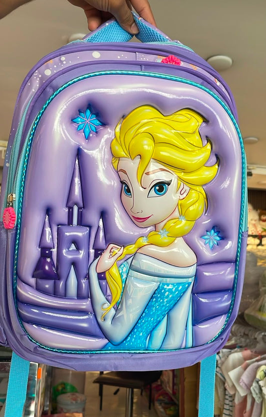 Premium Elsa Character School Bag – 16 Inch