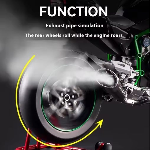 Kawasaki Ninja H2R 1:6 Diecast Motorcycle Model