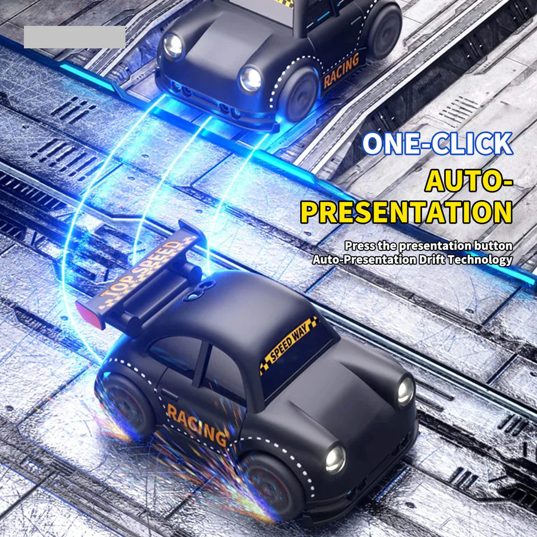 2.4GHz Smart Mini Drift Car – Remote & Gesture Controlled RC Toy