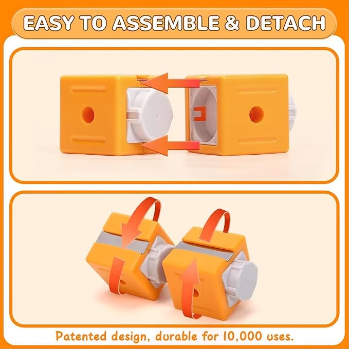Gear Revolving Electric Track Train – Magnetic toy