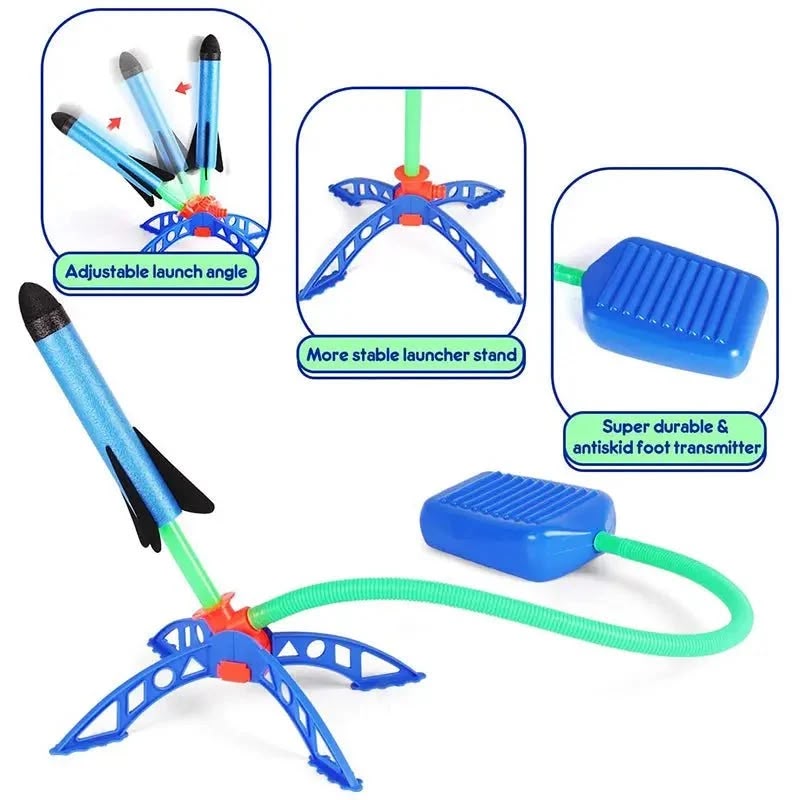 Air Rocket Foot Pump Launcher toy