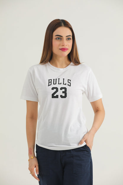 Bulls 23 (White)
