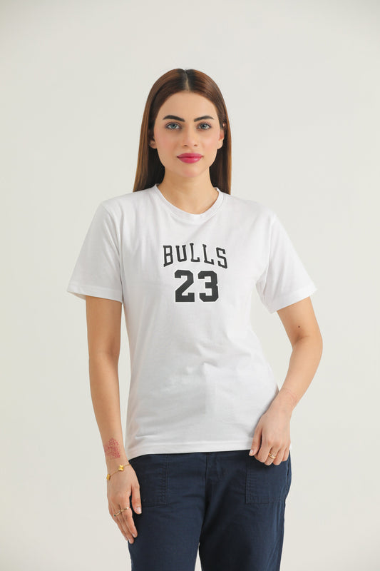 Bulls 23 (White)