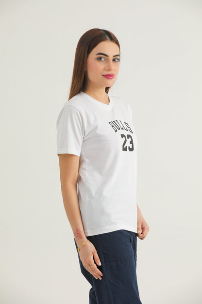 Bulls 23 (White)