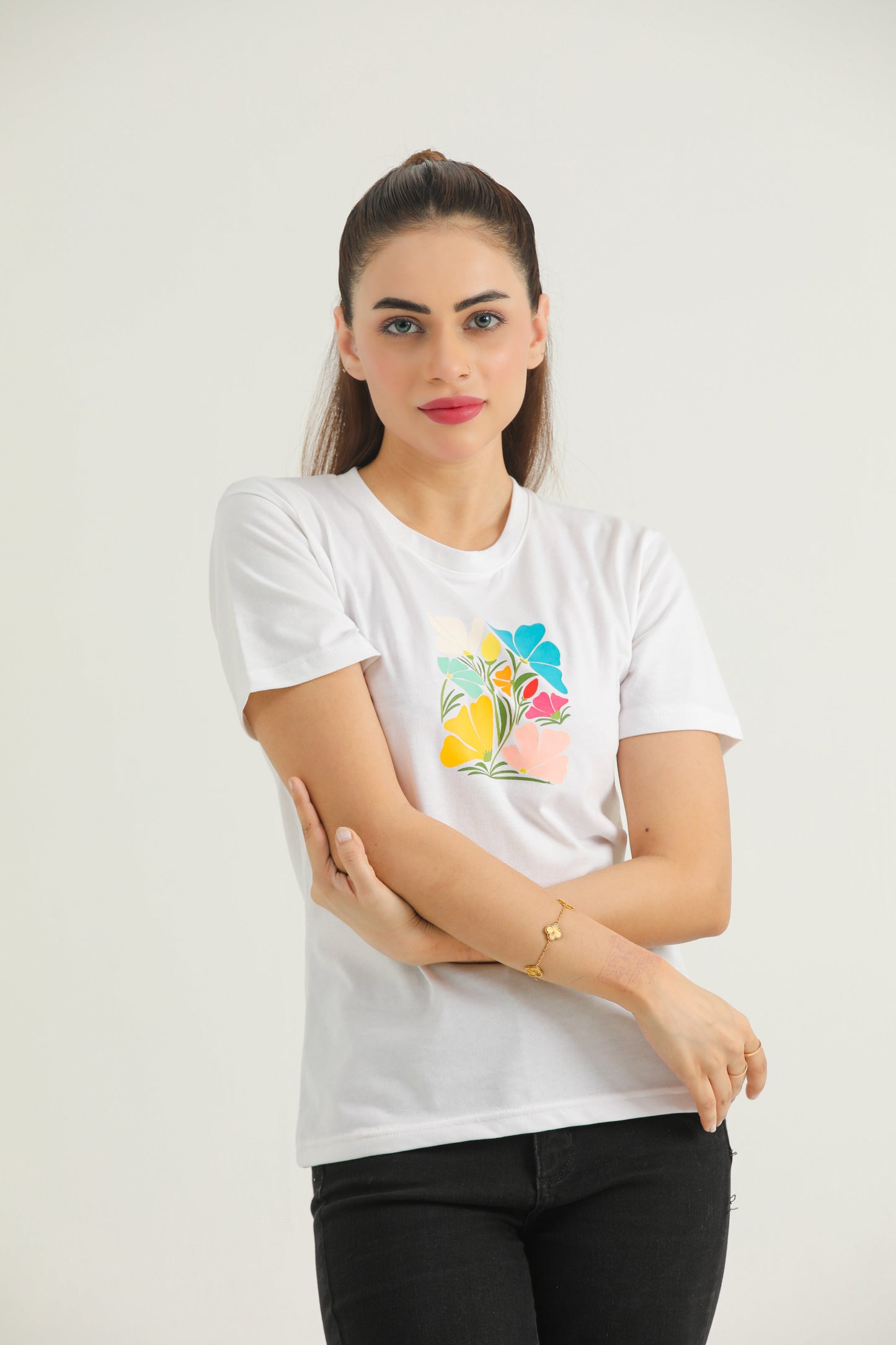 Multi Floral (White)