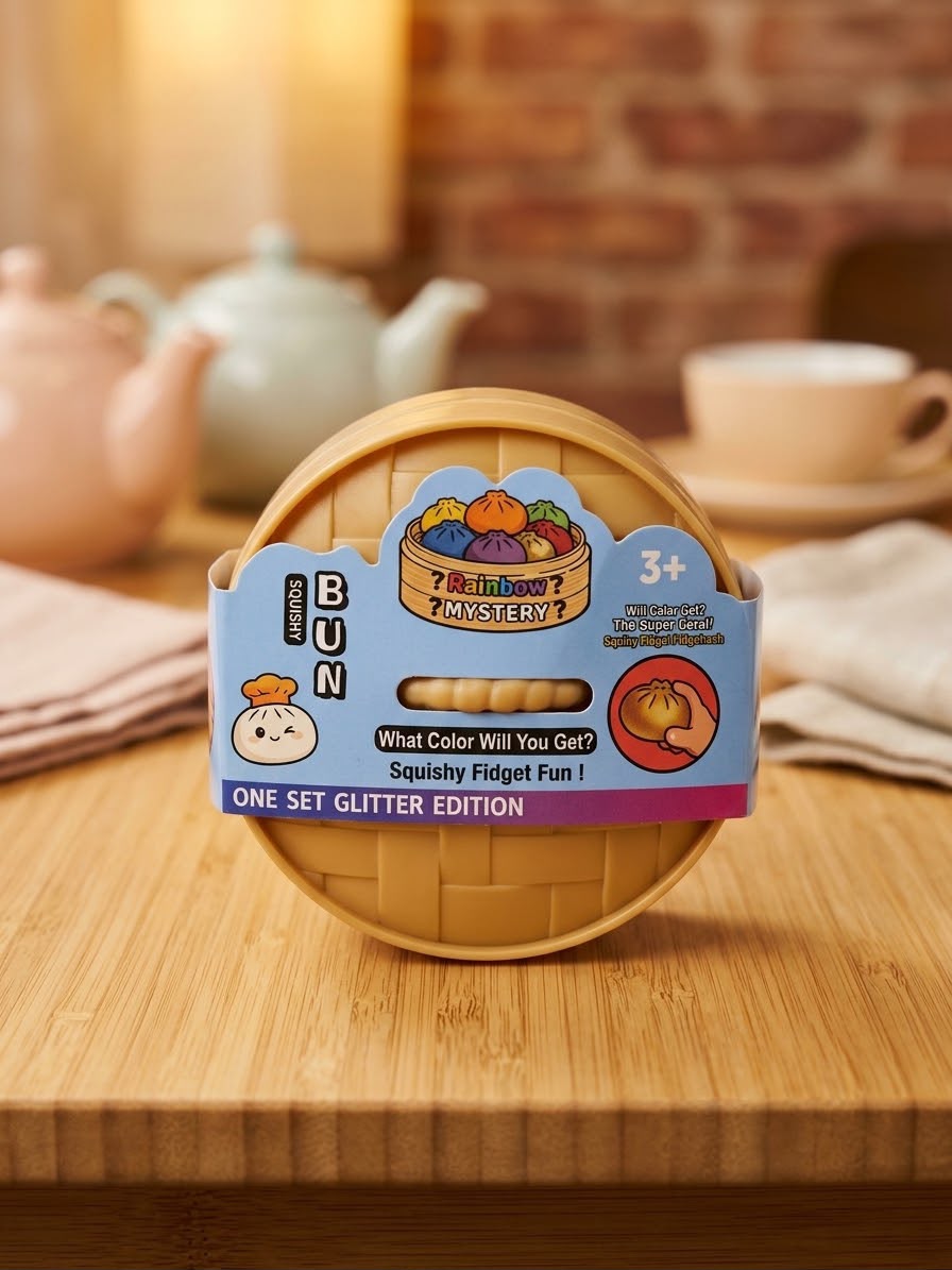 🥟 Premium Squishy Collection – 5 Cute Varieties! ✨