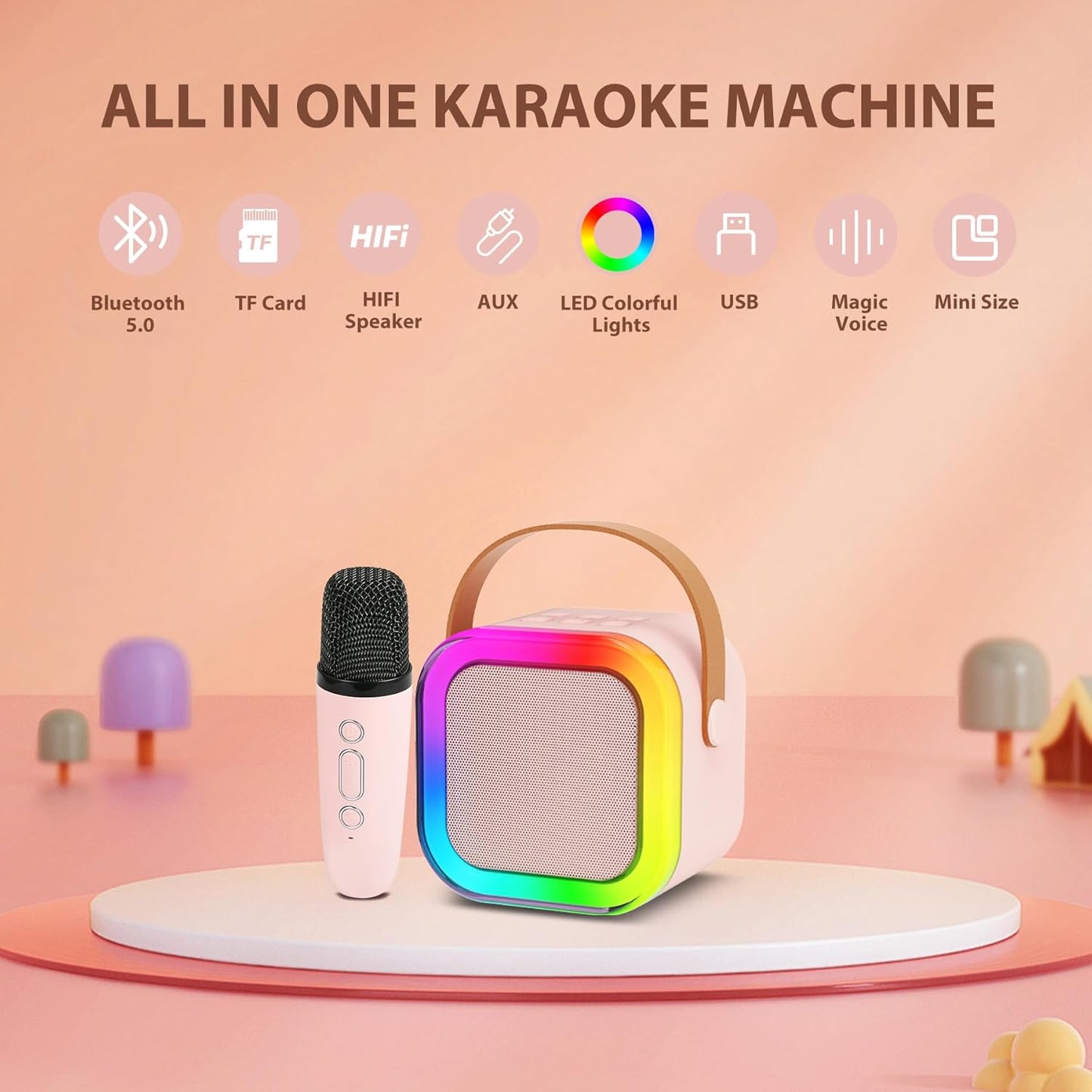 Mini Bluetooth Speaker with Mic