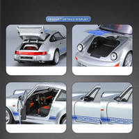 1:24 Diecast Porsche 964 Model Car