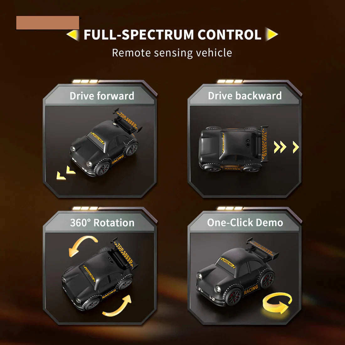 2.4GHz Smart Mini Drift Car – Remote & Gesture Controlled RC Toy