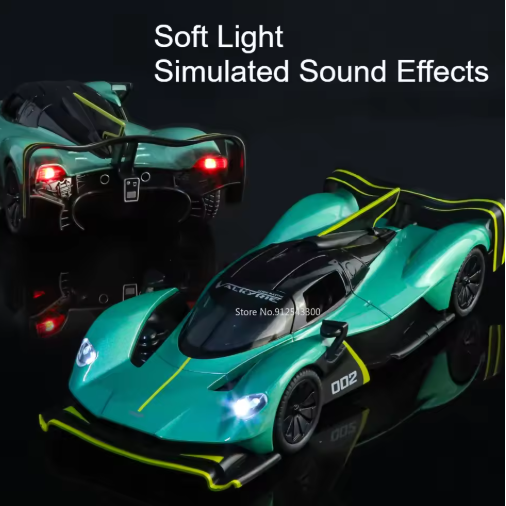1:24 Diecast Aston Martin Valkyrie AMR Pro Model Car