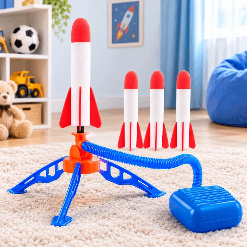 Air Rocket Foot Pump Launcher toy