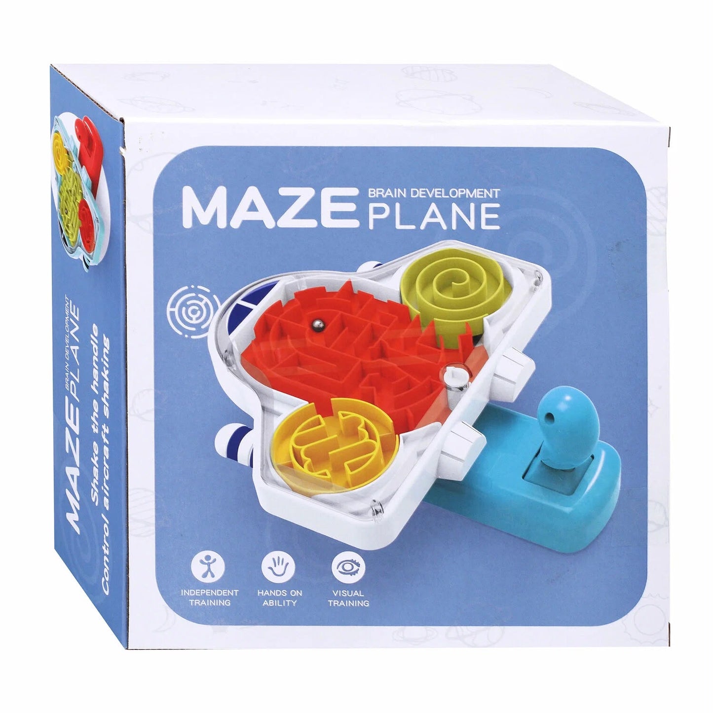 Maze Plane Puzzle Game – Visual & Independent Learning Toy