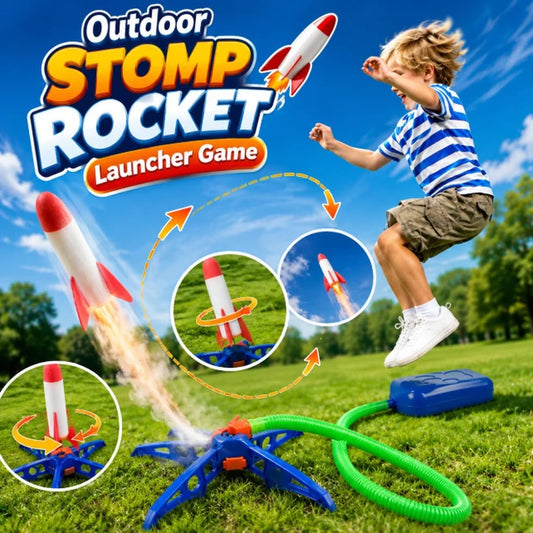 Air Rocket Foot Pump Launcher toy