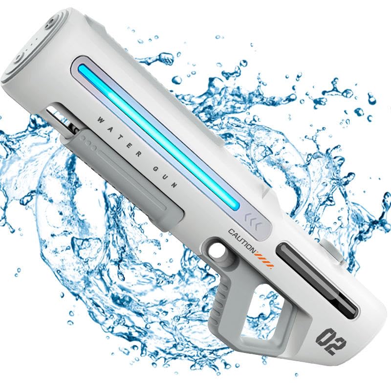 Large Electric Water Gun – Manual & Auto Spray Blaster  Description: