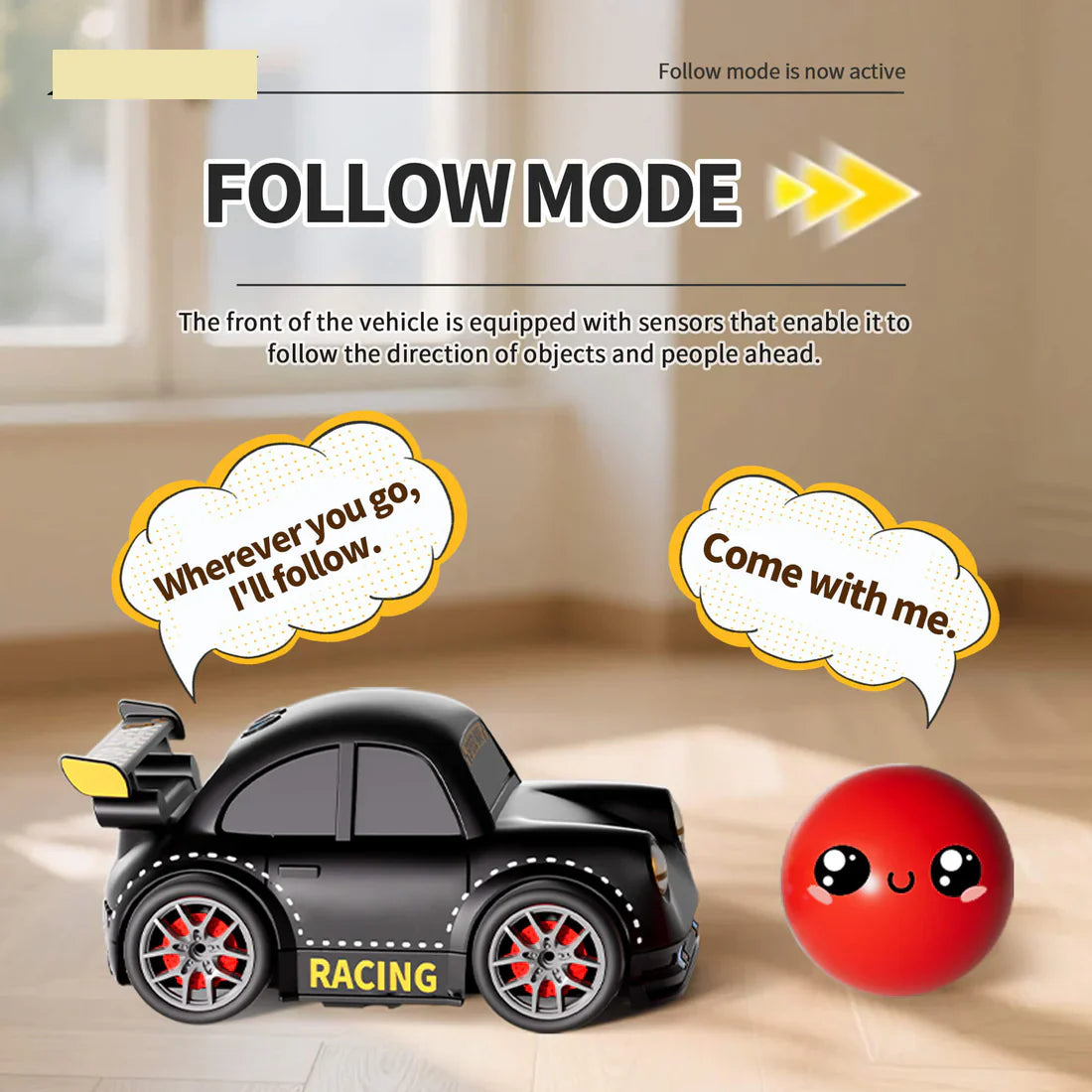 2.4GHz Smart Mini Drift Car – Remote & Gesture Controlled RC Toy