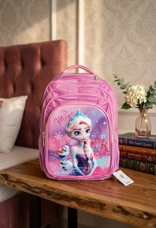 Premium Frozen Character School Bag – 18 Inch