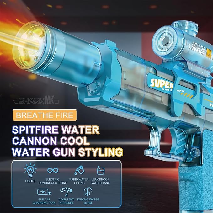 Electric Water Gun – Automatic Squirt Blaster 300CC