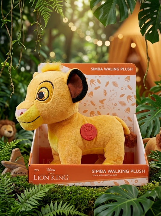 Disney Simba Plush Toy with Sound