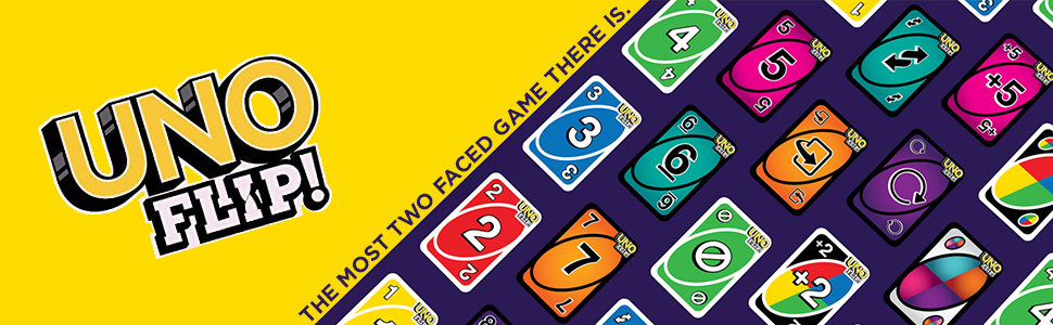 UNO Flip Card Game by Mattel – Double-Sided Family Fun