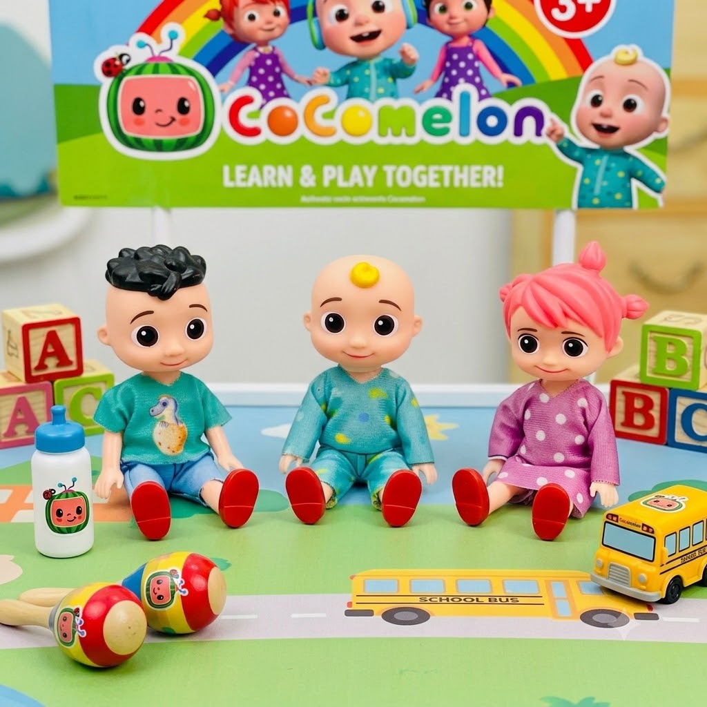CoComelon 6 Figures Box for Kids – Premium Quality Action Figure Set