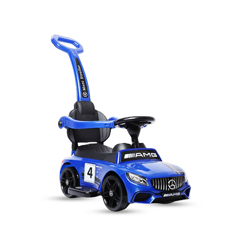 AMG Mercedes Stroller Ride-On Push Car with Music – Indoor & Outdoor