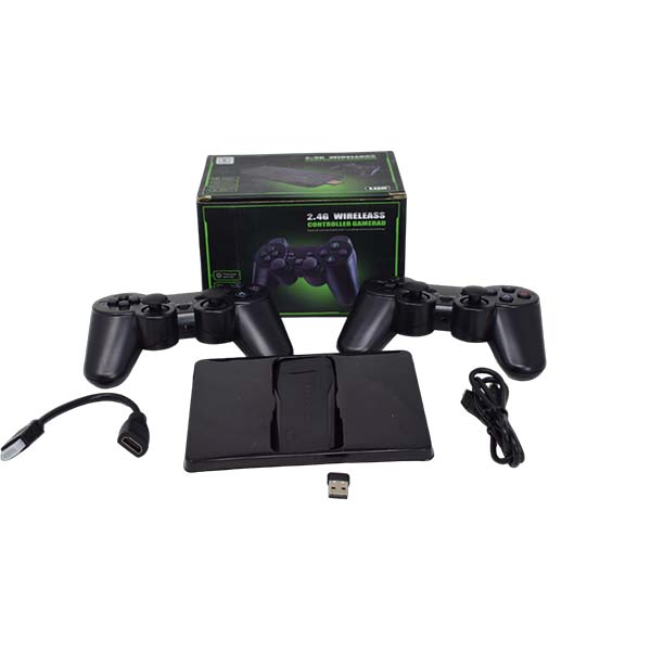 2.4G Wireless Dual Game Controller Console – 1000+ Built-in Games