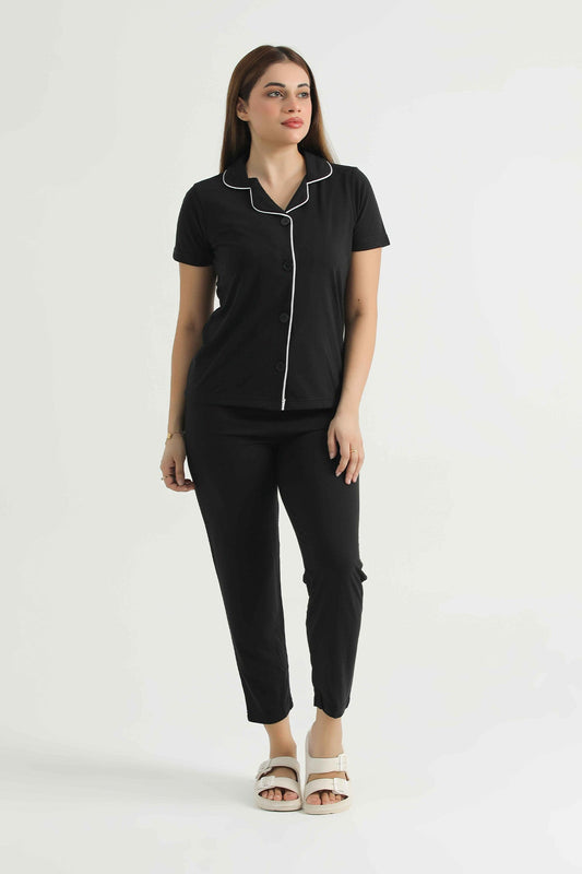 Black Soft Loungewear