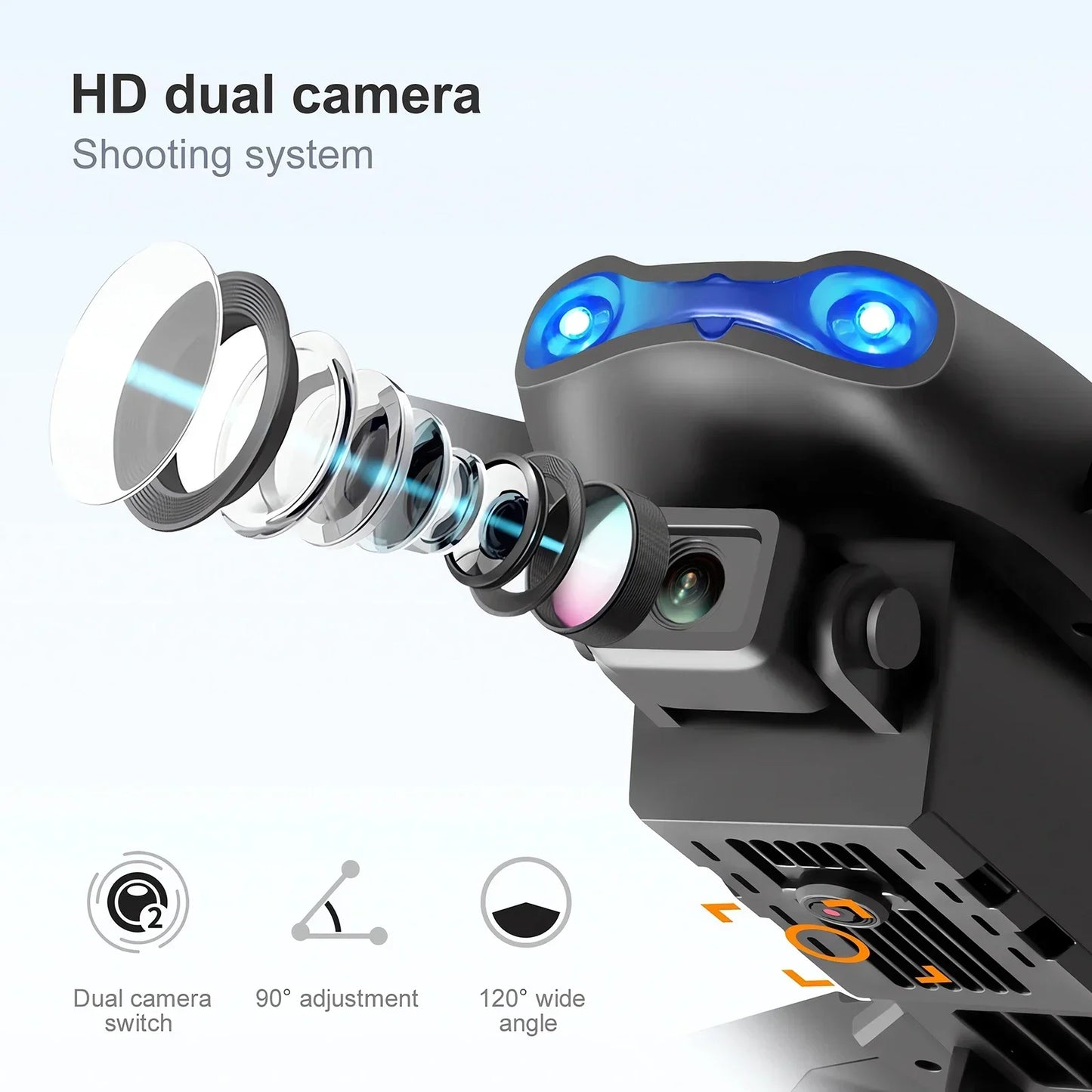 E99 Pro Foldable Camera Drone