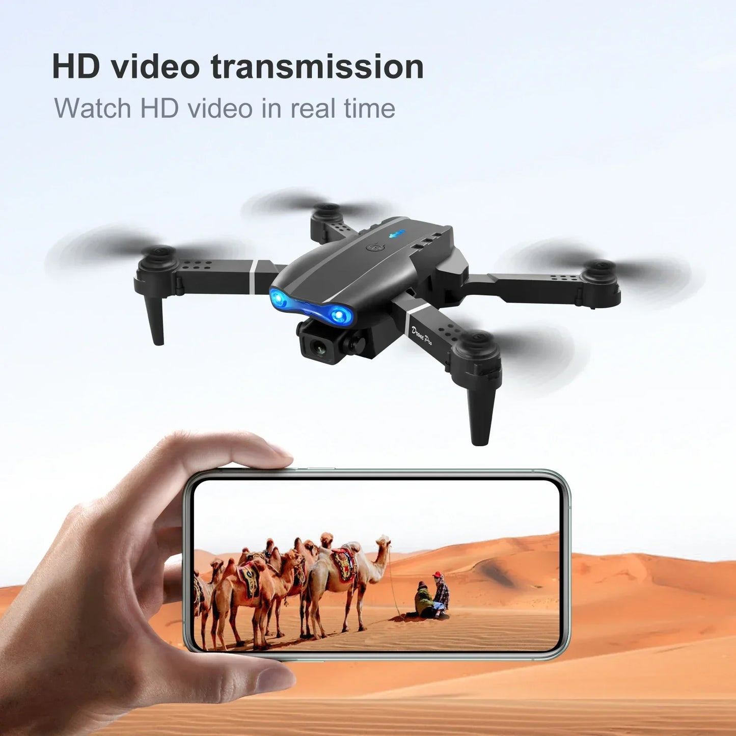 E99 Pro Foldable Camera Drone