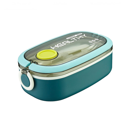 Lunch Box (Sky Blue & Green)