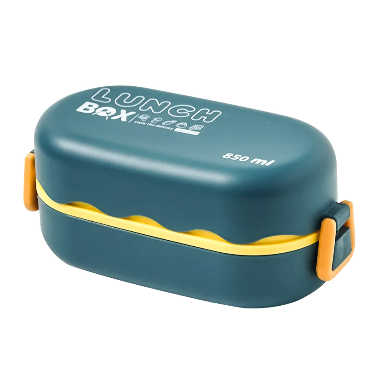 Lunch Box (Blue & Yellow)