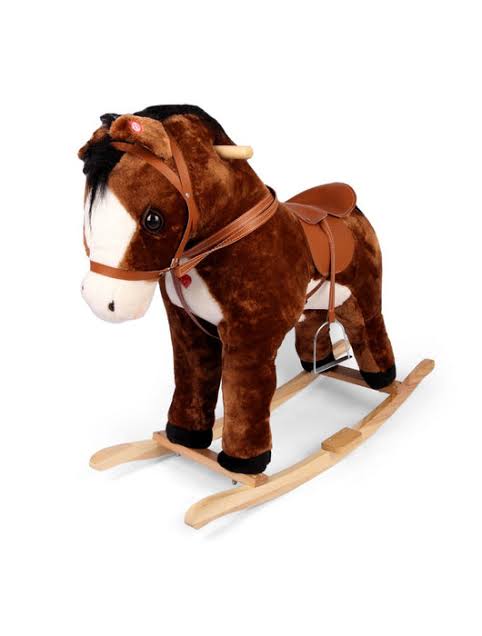Wooden Rocking Horse for Kids – Classic Ride-On Toy