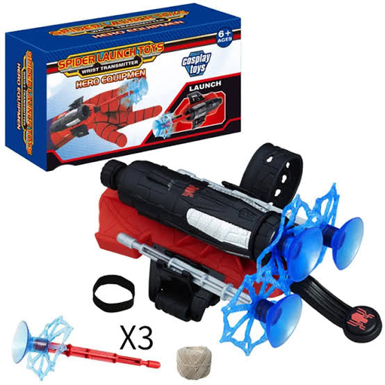 Spider-Man Web Shooter Toy – Wrist Launcher for Kids