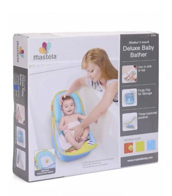 Newborn Baby Bather – Soft & Comfortable Bath Support