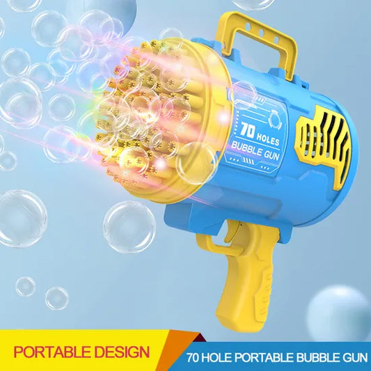 70 Holes Bubble Bazooka Machine Gun