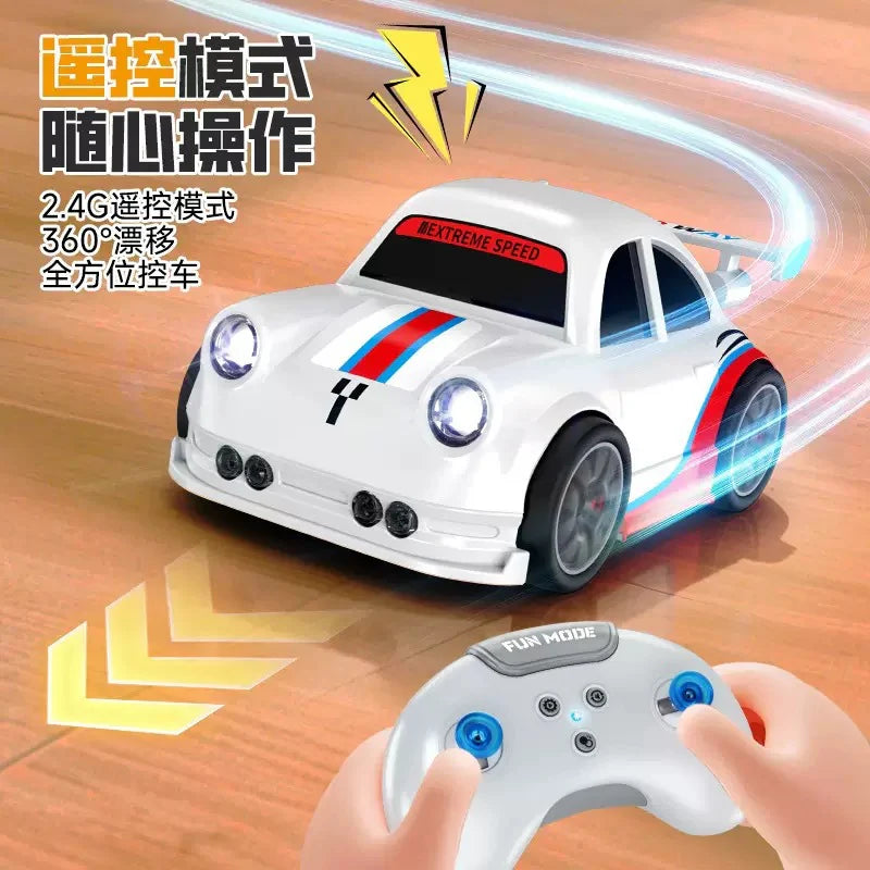 2.4GHz Smart Mini Drift Car – Remote & Gesture Controlled RC Toy