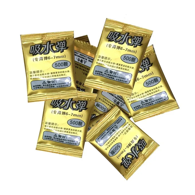 500PCS Orbeez Gel Bullets Refill Sachet