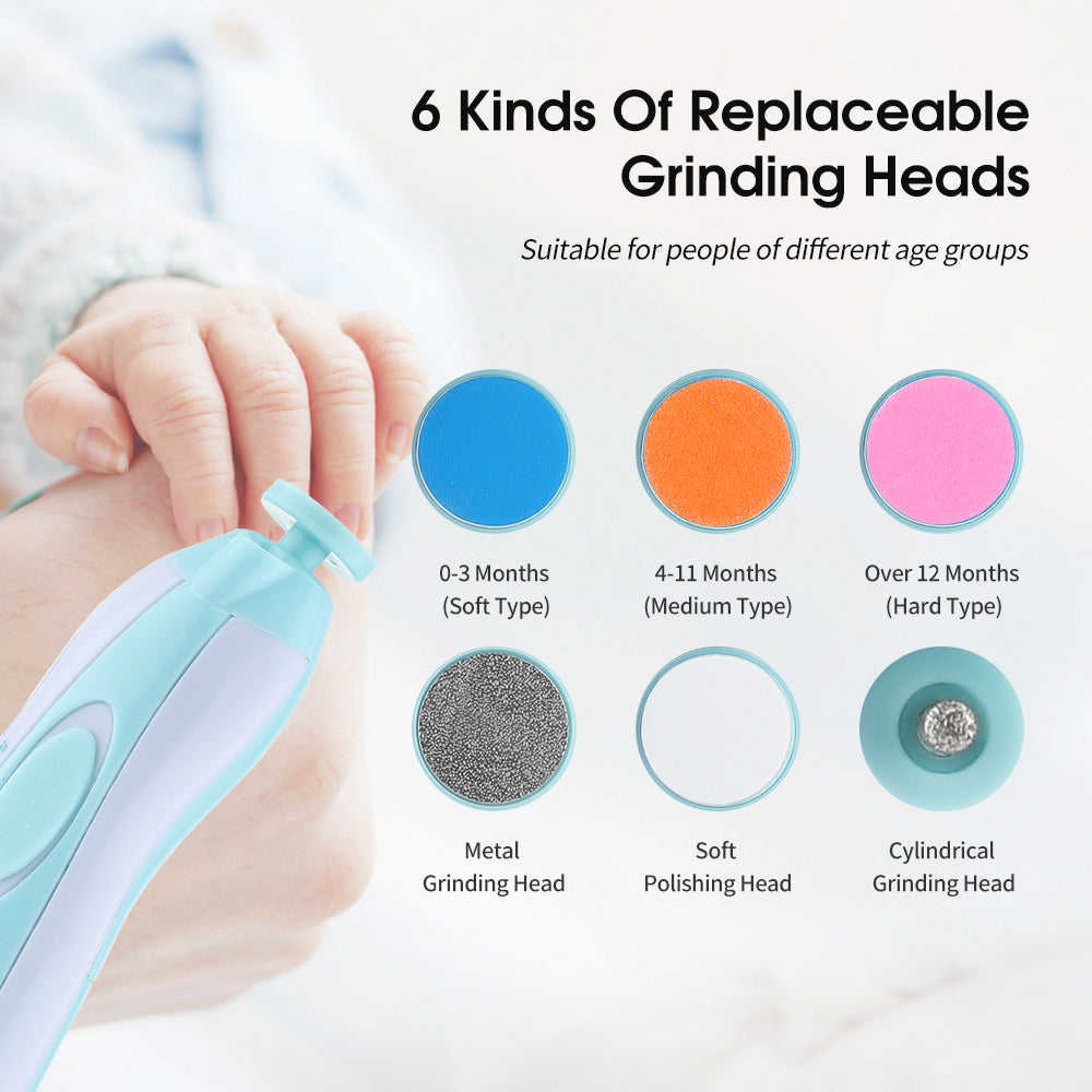 Electric Baby Nail Trimmer Kit